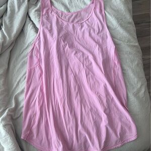 Hot pink lululemon tank top